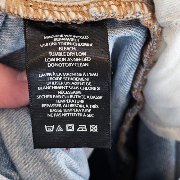 Urban Outfitters BDG High Rise Tie-Dye Cowboy Jeans with Art by Isabel Sz 32 - Picture 11 of 13